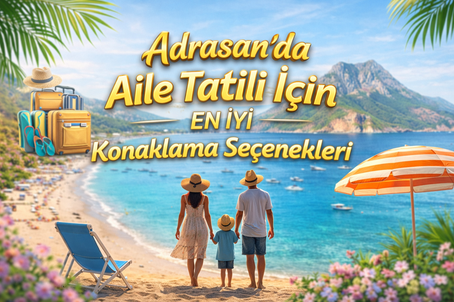 🌴 Adrasan’da Aile Tatili İçin En İyi Konaklama Seçenekleri